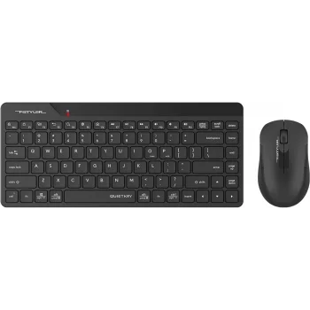 Клавиатура + мышь A4Tech Fstyler FG2200 Air2 клав:черный мышь:черный USB беспроводная slim